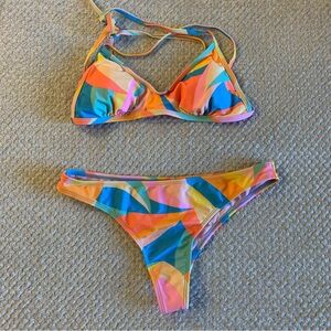 Neon bikini set